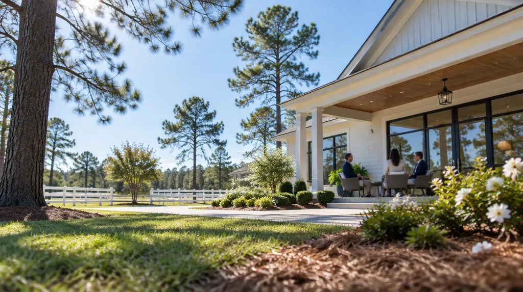 A calm, modern advisory office in Aiken, SC