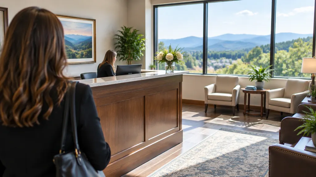 A welcoming law office reception area in Easley, SC