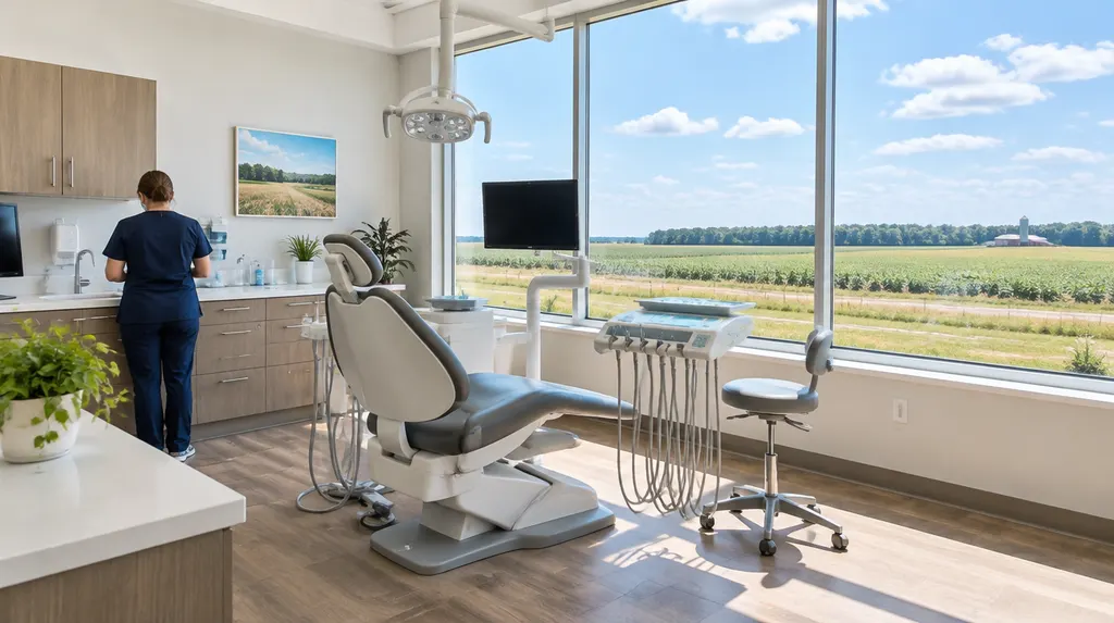 A bright modern dental treatment room in Florence, SC