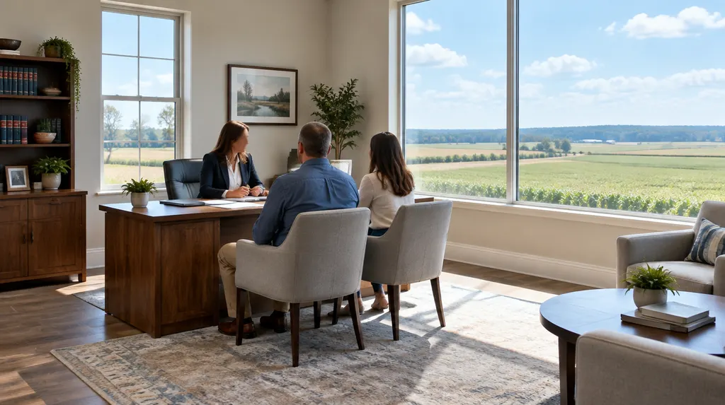 A family lawyer in a calm, bright office in Florence, SC