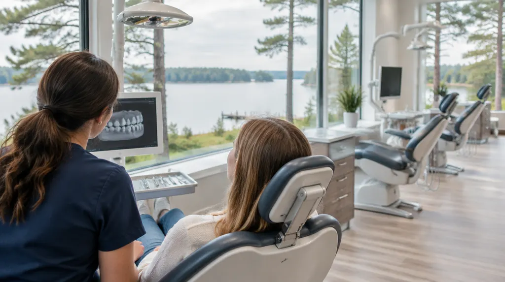 A bright orthodontic office with treatment chairs in Greenwood, SC