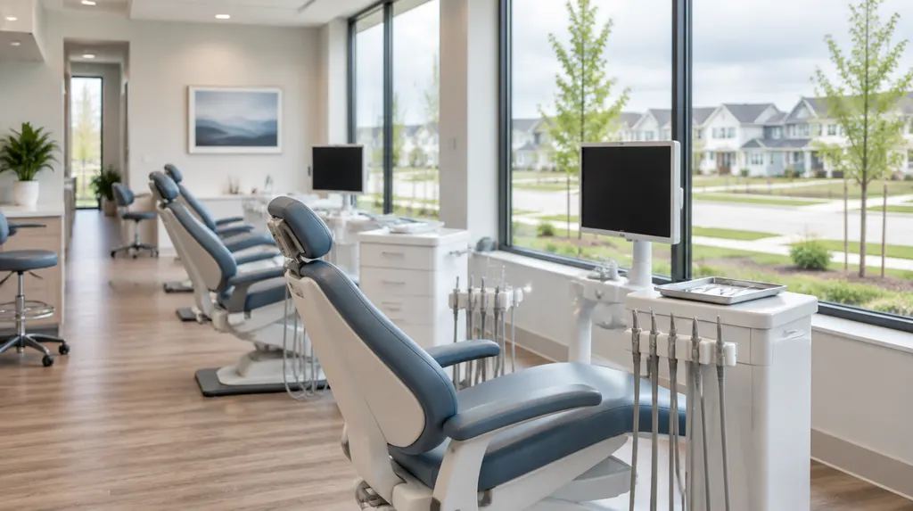 A bright orthodontic office with treatment chairs in Rock Hill, SC