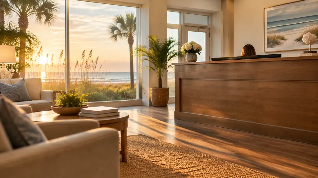 A welcoming law office reception area in Socastee, SC