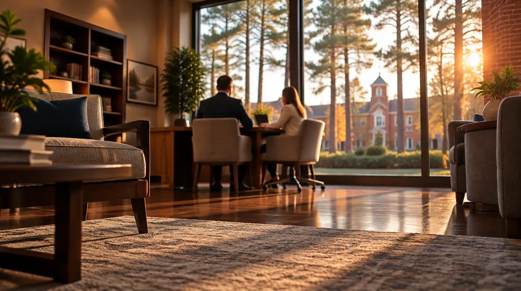 A calm, modern advisory office in St. Andrews, SC