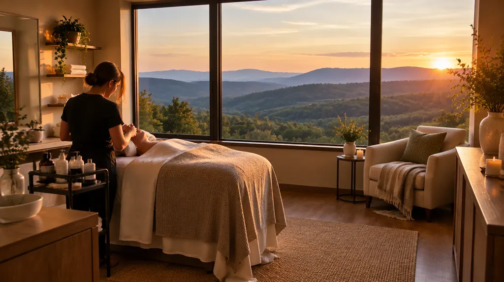 An elegant med spa treatment room in Taylors, SC
